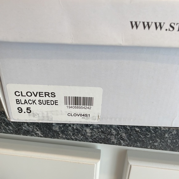 Steve Madden Clovers Black Suede - Picture 9 of 10